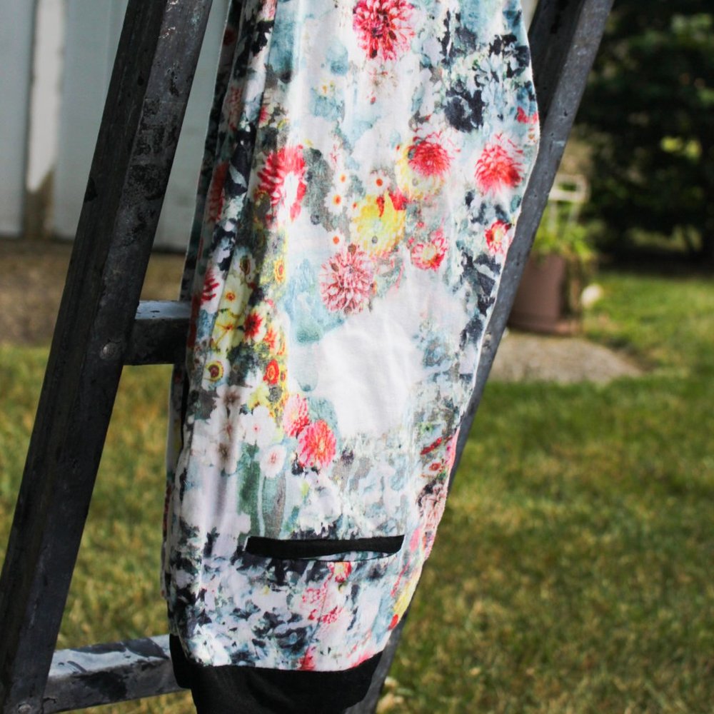 Floral Skinny Pants